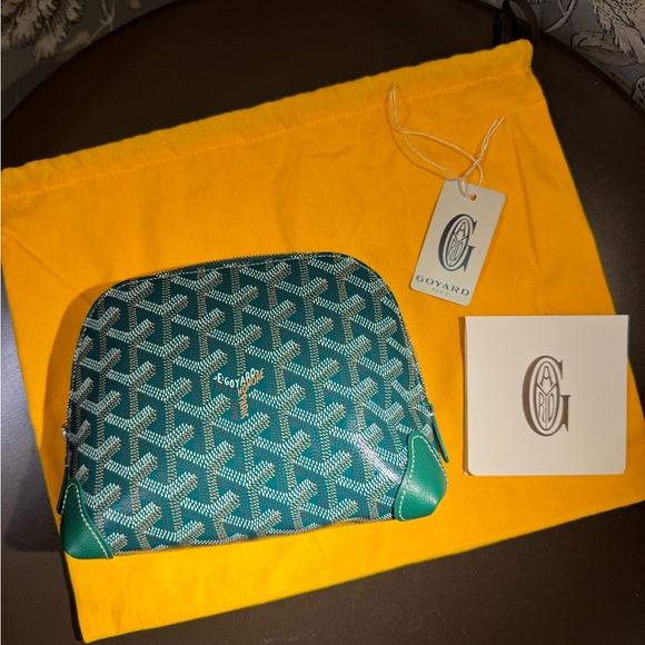 NWT💚Goyard💚Vendôme Cosmetic Pouch - Picture 1 of 15